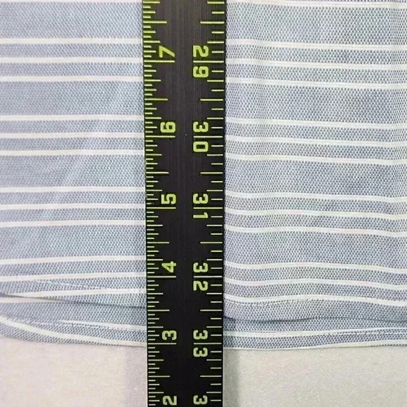 Mountain Khakis Mens Button Down Shirt XXL Blue White Stripe Long Sleeve Wyoming - Picture 15 of 16